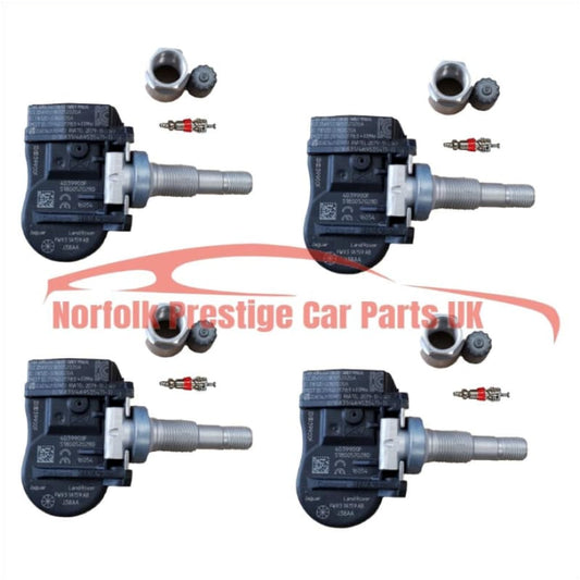 Range Rover TPMS Valves 433Mhz set Tyre Pressure Monitoring Sensor TG1C FW931A159AB Norfolk Prestige Car Parts UK Ltd
