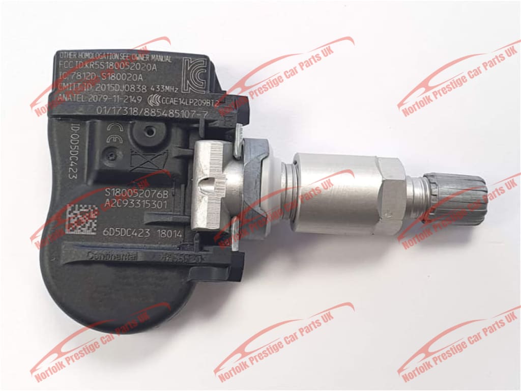 Fiat 124 Spider Tyre pressure Monitoring Valves set of 4 TPMS 433MHz FIAT