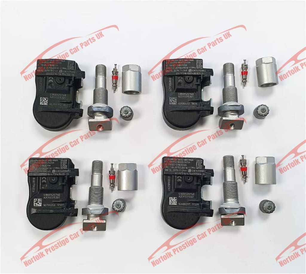Fiat 124 Spider Tyre pressure Monitoring Valves set of 4 TPMS 433MHz FIAT