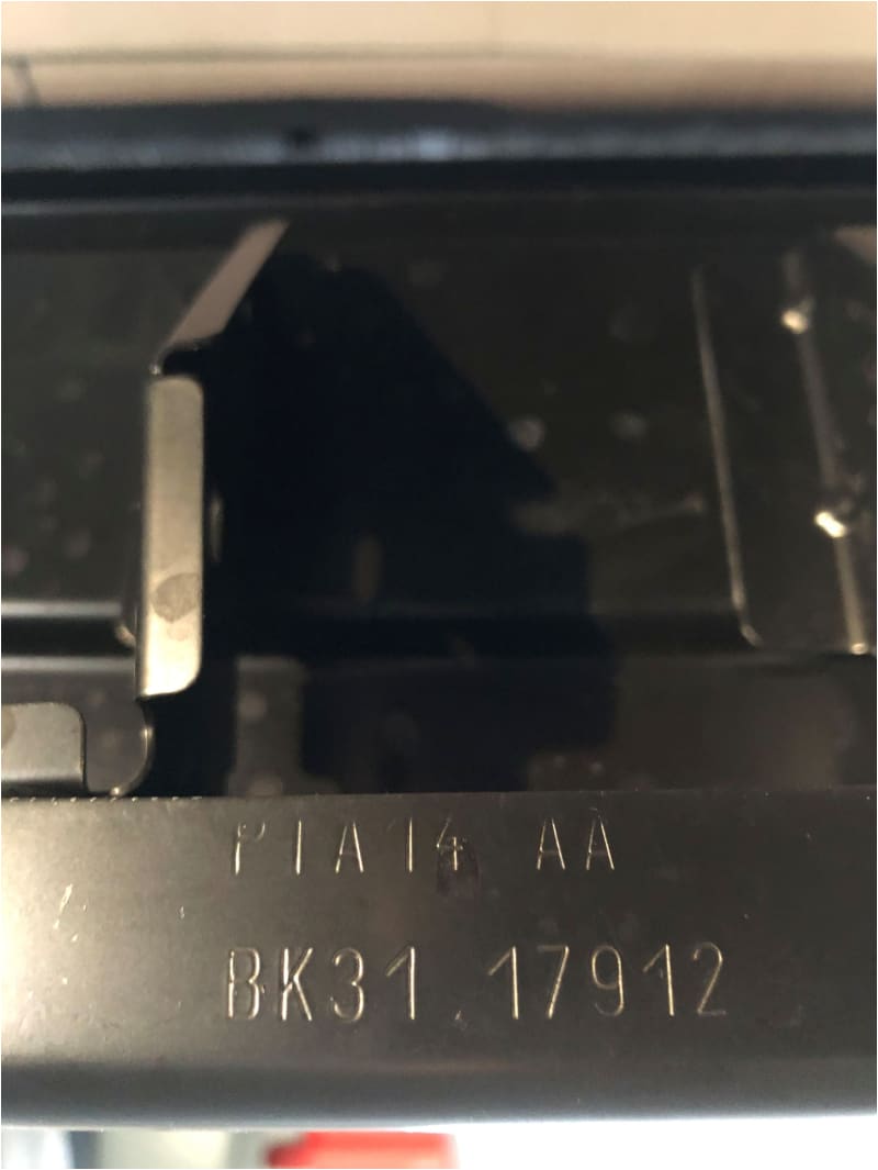 Genuine Ford Transit MK8 Rear Bumper Ford