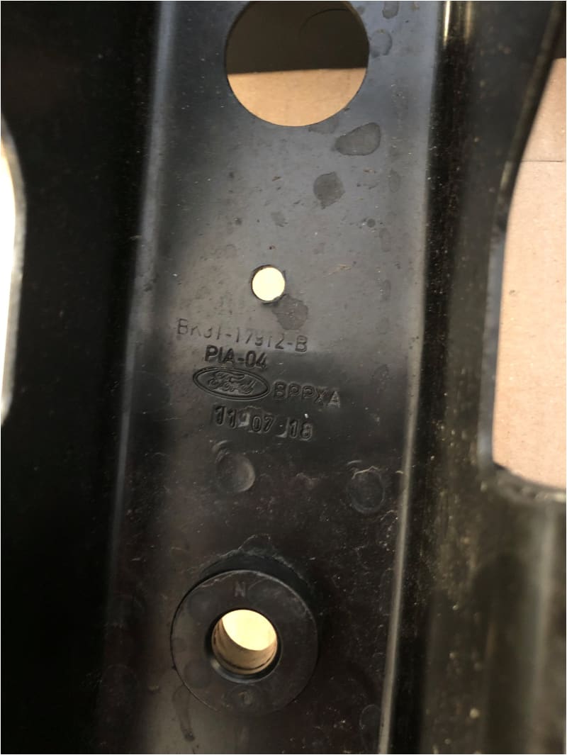 Genuine Ford Transit MK8 Rear Bumper Ford