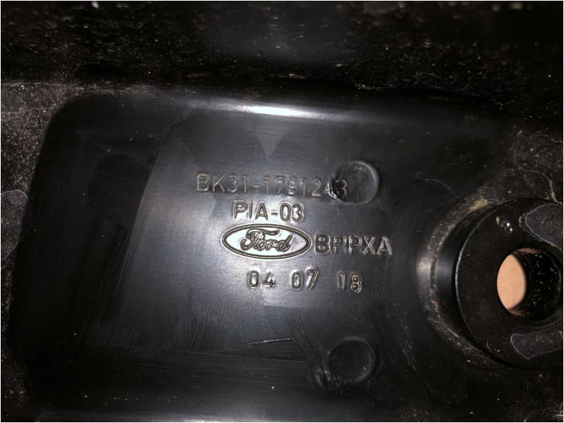 Genuine Ford Transit MK8 Rear Bumper Ford