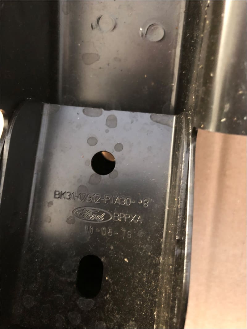 Genuine Ford Transit MK8 Rear Bumper Ford