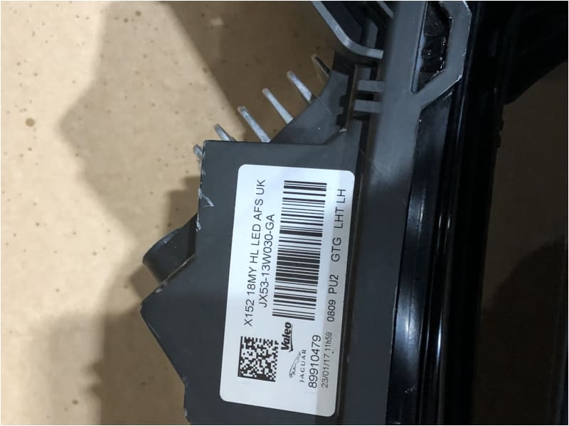 Genuine Jaguar F Type Headlight LED AFS MY18 LH UK T2R75688 JX5313W030G Jaguar