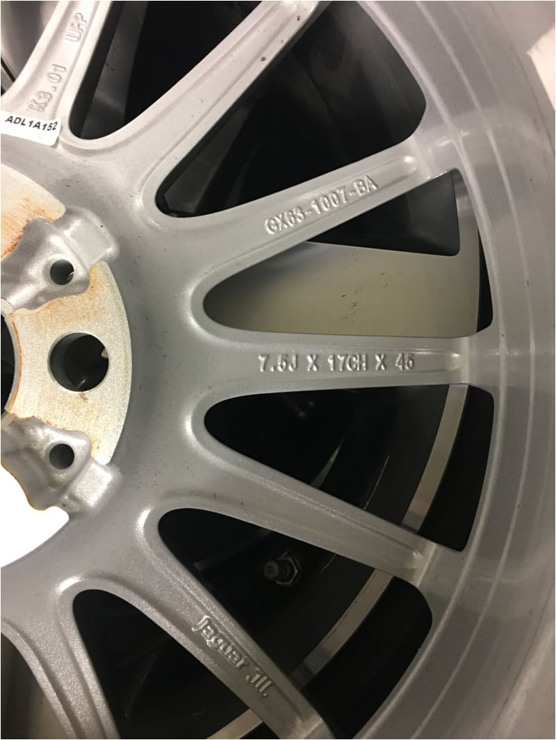 Genuine Jaguar XF 17" Single Alloy Wheel Jaguar OEM