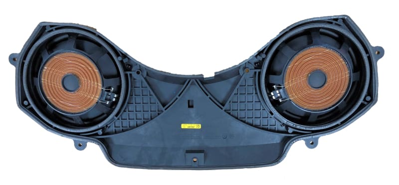 Genuine Jaguar XJ Parcel Shelf Speaker set AW9304692BC C2D3059 C2D49578 Norfolk Prestige Car Parts UK Ltd