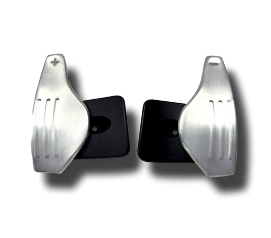 Genuine New Jaguar Gear Change Paddles Aluminium Silver T2R6547Mmu (#0511Done) Steering Wheel