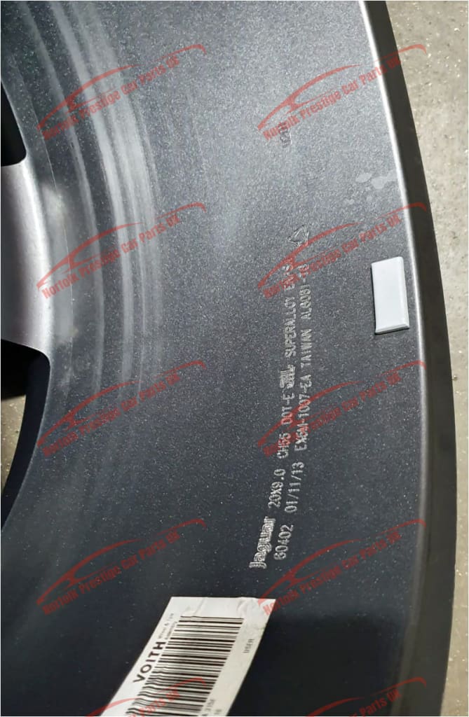Jaguar F Type 20" Blade Grey Front 9J Alloy T2R20830 EX5M1007EA none