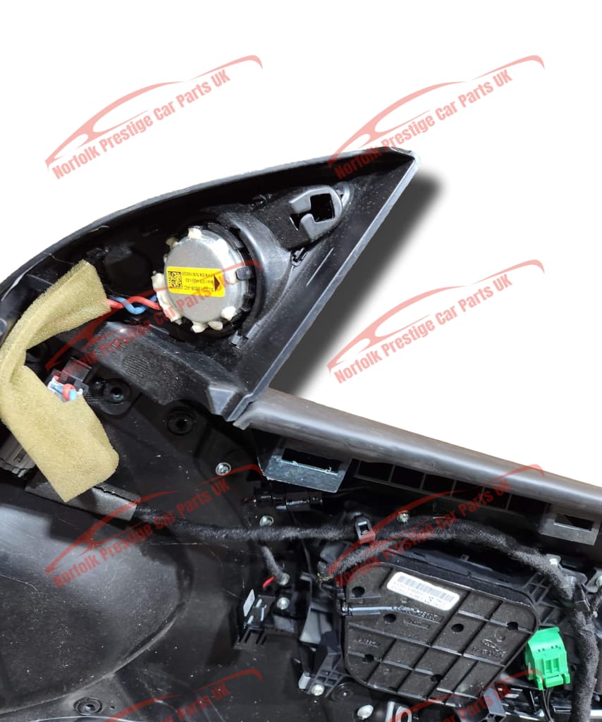 Jaguar F Type Door Card Left Side Hand Drive Jet / Ivory Stitch Door-Card