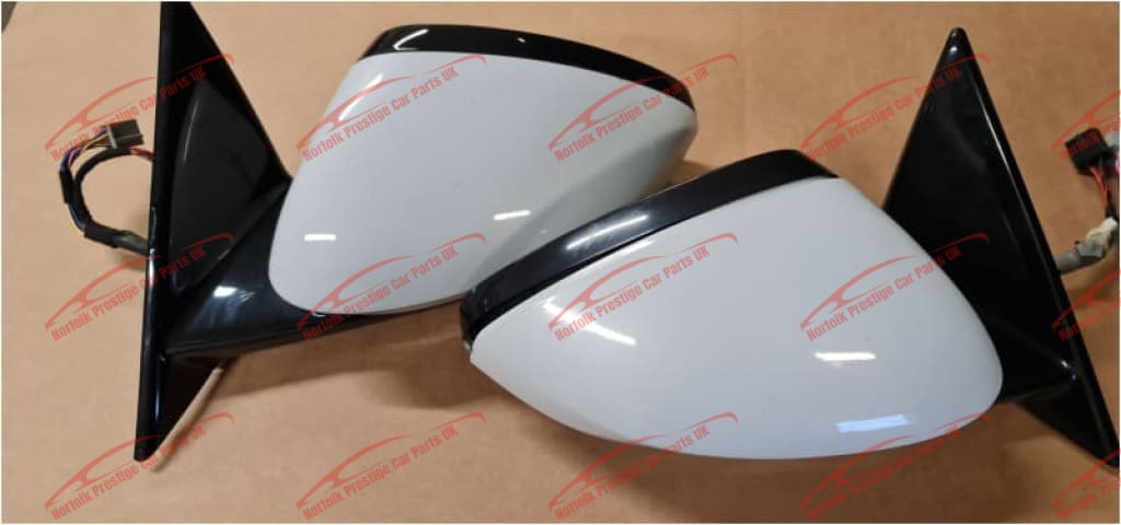 Jaguar F Type Door Mirror Pair USA Spec 2014> Norfolk Prestige Car Parts UK Ltd
