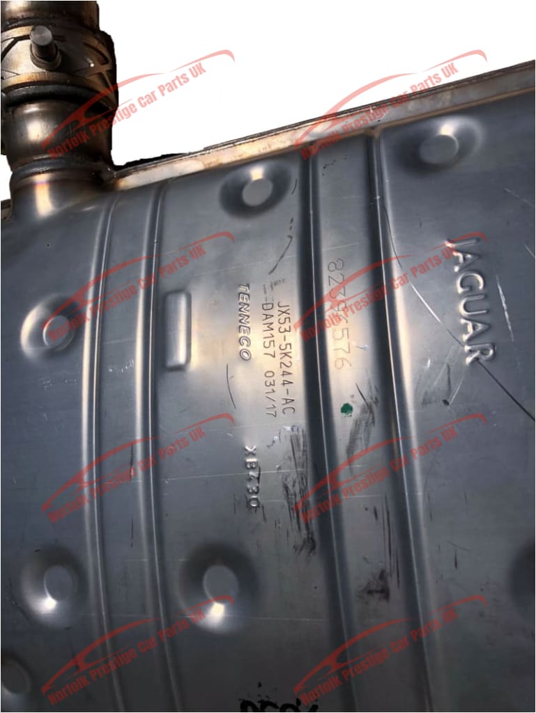 Genuine Jaguar F Type Exhaust Silencer 2.0 Petrol T2R28079 JX535K244A Jaguar Land Rover