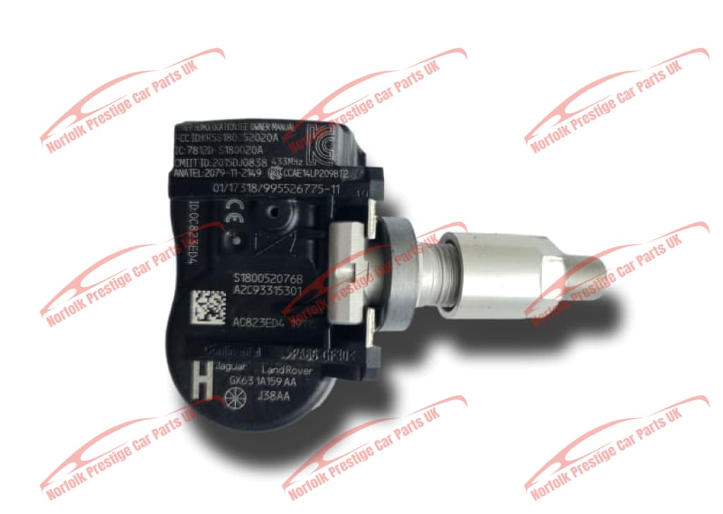 Jaguar F Type TPMS Valves 4 Tyre Pressure Monitor Sensor TG1C C2D47173 GX631A189AA Jaguar