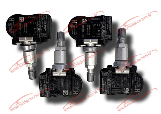 Jaguar F Type TPMS Valves 4 Tyre Pressure Monitor Sensor TG1C C2D47173 GX631A189AA Vehicle Parts & Accessories Car