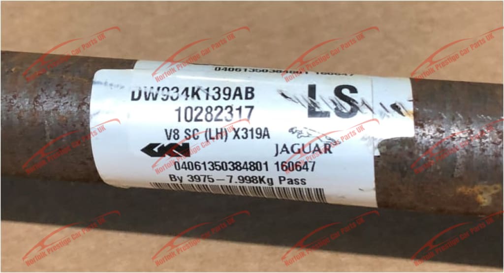 Genuine Jaguar Half Shaft Axle F Type Left Rear C2D42132 DW934K139A Jaguar OEM
