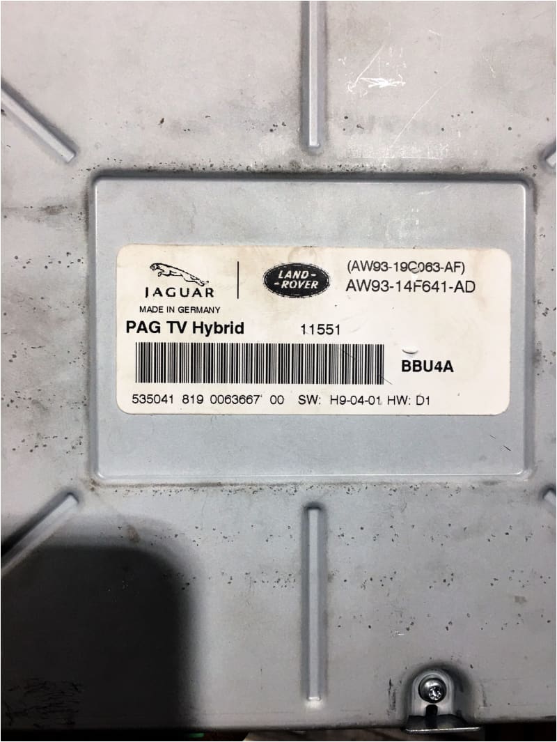 Jaguar Land Rover TV tuner Module CD216450, LR025889 Norfolk Prestige Car Parts UK Ltd