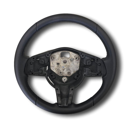 Jaguar Xf Leather Steering Wheel Jet Black 2016 On T4N1036Pvj (#1701023)