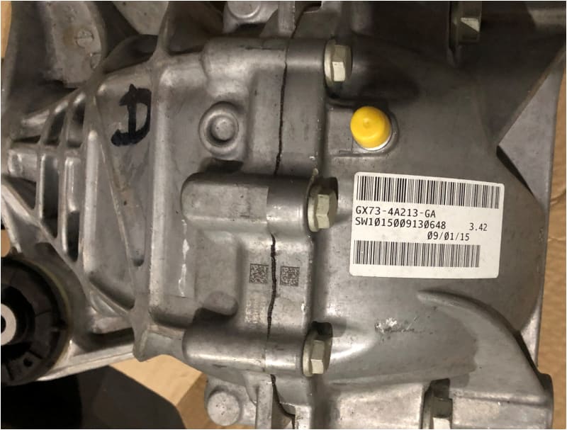 Jaguar XF Rear Differential 3.0 Super 2.0 Turbo 2015> on T2H8648 GX734A213 Norfolk Prestige Car Parts UK Ltd