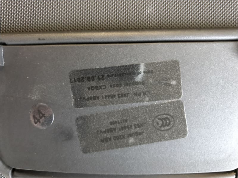 Jaguar XF Sportbrake Load Cover 2016 on - T2H37642PVJ JX6345441AD8PVJ Norfolk Prestige Car Parts UK Ltd