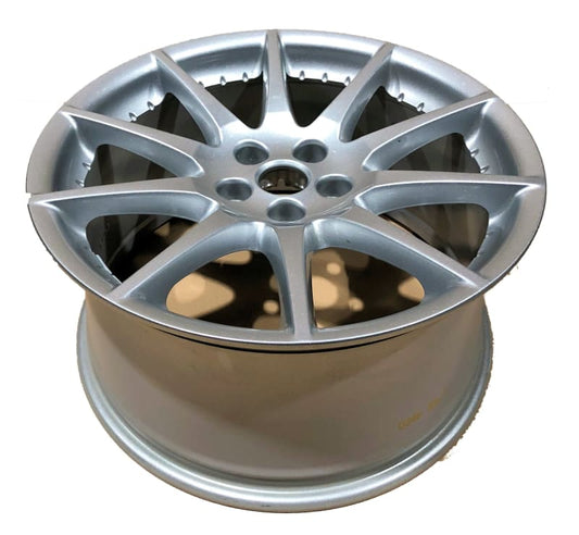 Jaguar XJ 18" Meru Alloy wheel only Rear Silver Finish Ideal for winter Norfolk Prestige Car Parts UK Ltd