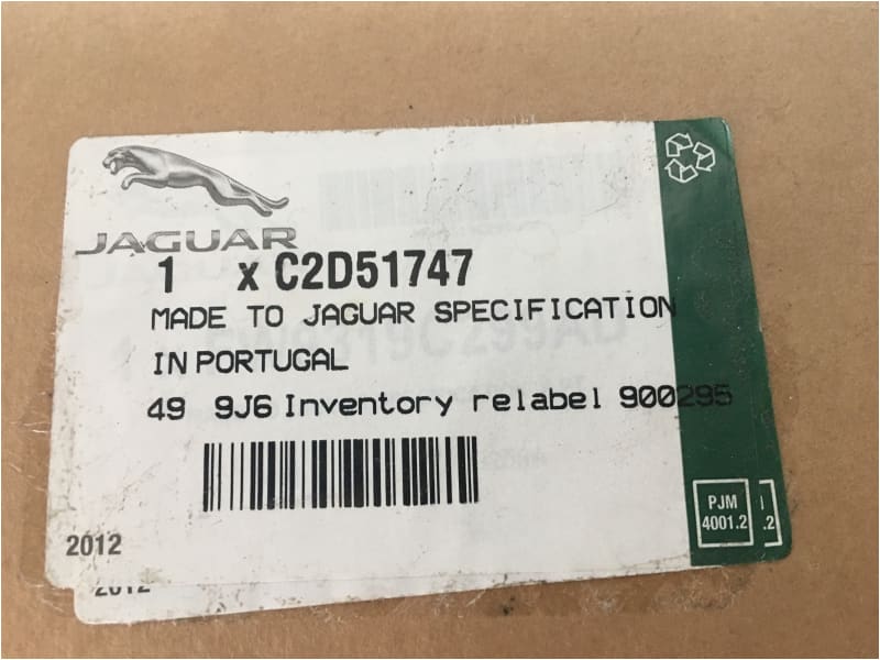 Jaguar XJ Dual View touch Screen display C2D51747 Norfolk Prestige Car Parts UK Ltd