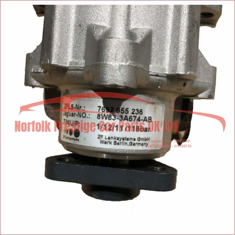 Jaguar XK Power Steering Pump 5.0 C2P14021 8W833A674AB Norfolk Prestige Car Parts UK Ltd