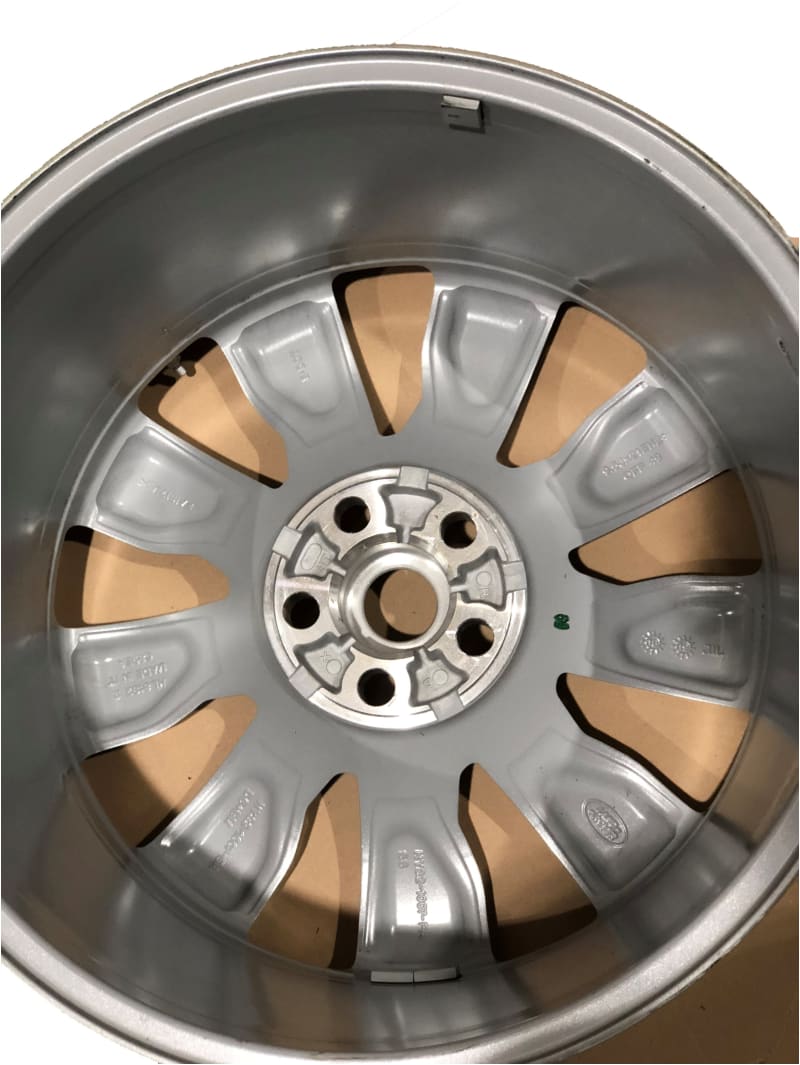 Land Rover Discovery 5 21" Style 9002 9 spoke silver finish alloy only Norfolk Prestige Car Parts UK Ltd