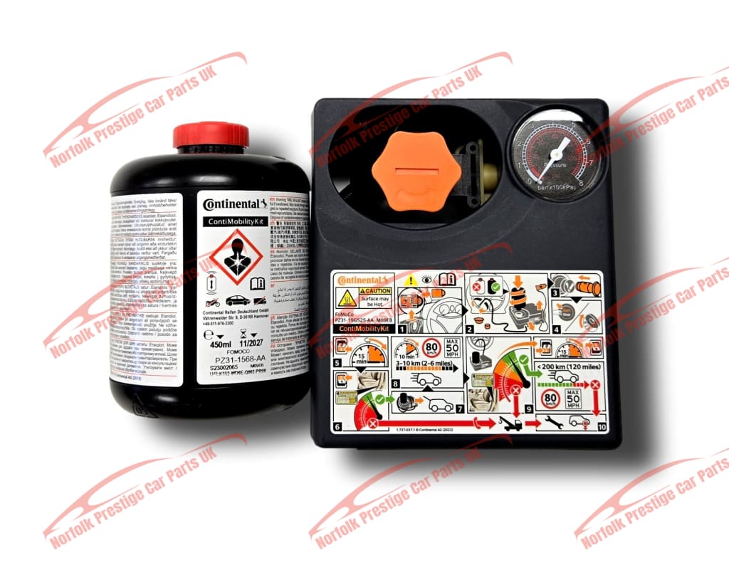 New Continental Contimobility Kit Tyre Sealant And Pump (#0511Done)