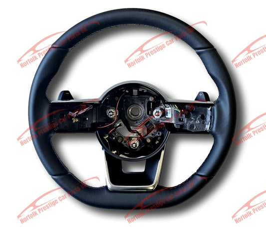 Nissan Qashqai Leather Steering Wheel Flat Bottom 484306Uh0B J12 2021> (03112023)
