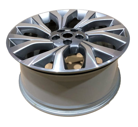 Range Rover 21" Flute single Alloy Wheel Diamond Cut Finish LR098798 Norfolk Prestige Car Parts UK Ltd