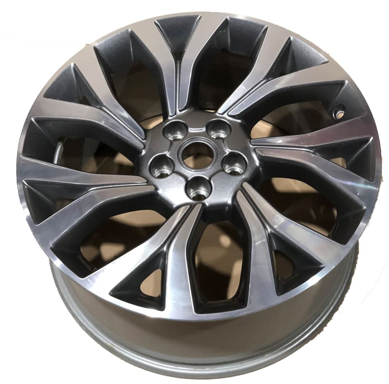 Range Rover 21" Flute single Alloy Wheel Diamond Cut Finish LR098798 Norfolk Prestige Car Parts UK Ltd