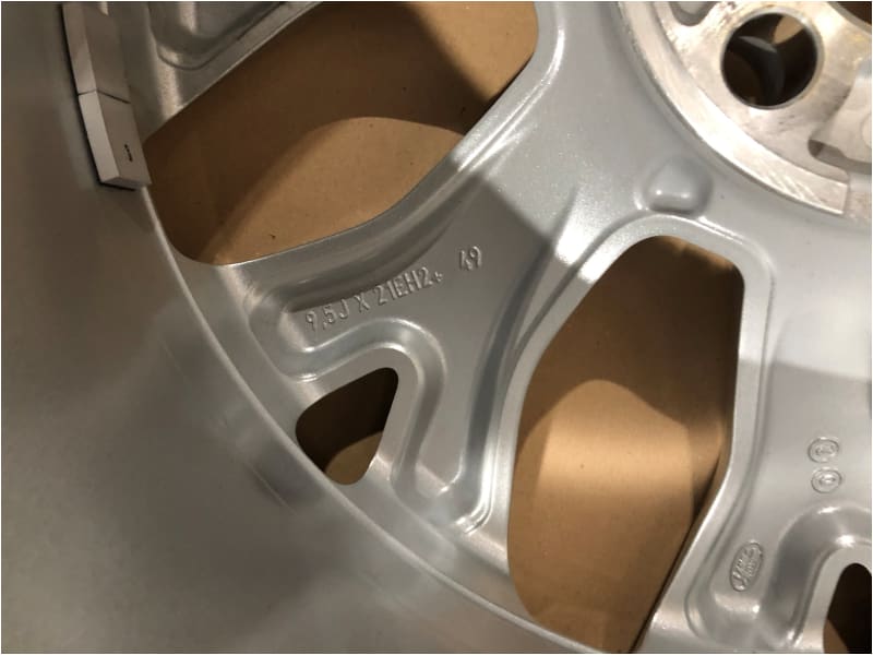 Range Rover 21" Style 5085 single Alloy Wheel Silver Finish Norfolk Prestige Car Parts UK Ltd