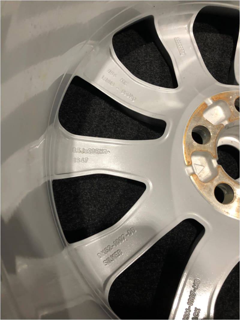 Range Rover Sport 20" Style 5020 5 Split Silver Alloy only Norfolk Prestige Car Parts UK Ltd