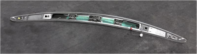 Jaguar XKR rear Spoiler Silver C2P22248XXX 6W8344210A Jaguar