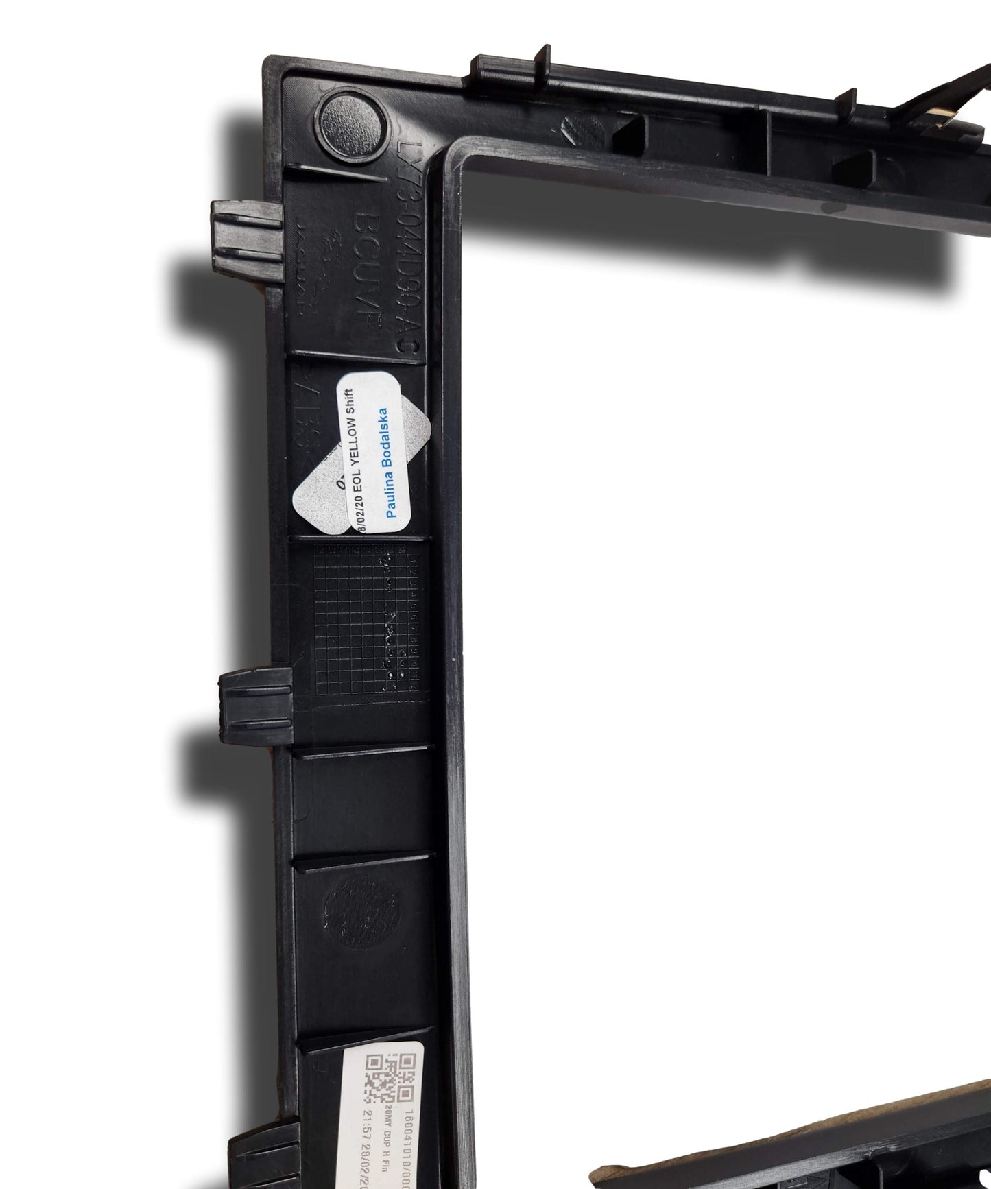 Porte-gobelet de garniture de panneau de console centrale Jaguar XE T4N32117 LX73044D90AC