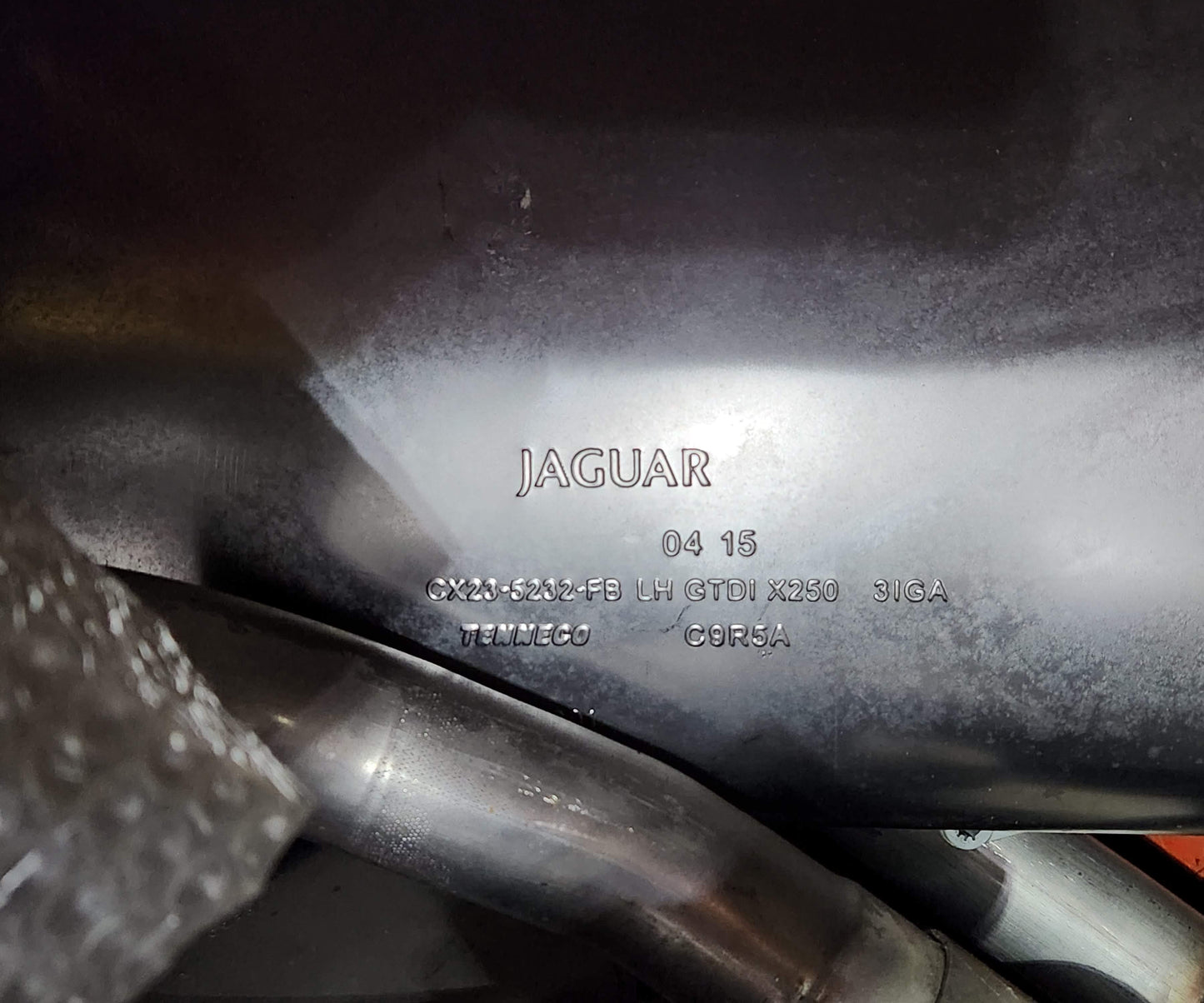 Jaguar XF Auspuff-Schalldämpfer linke Hand 2.0 Benzin 2009-15 C2Z18701 CX235232FB