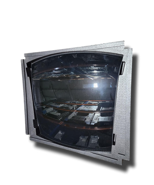 Marco y panel de vidrio para techo corredizo tipo Jaguar F T2R58107 T2R36223