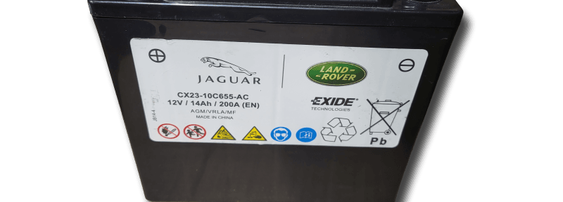 Genuine Jaguar Land Rover Stop/Start Battery CX2310C655AC JDE32902 - LR047630 Jaguar Land Rover
