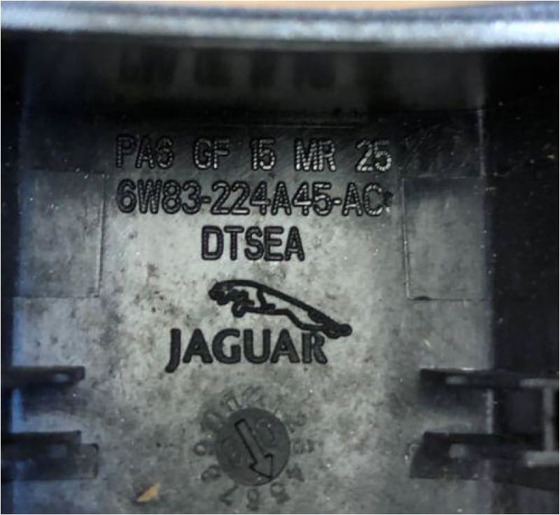 Genuine Jaguar XF Door Handle 2009 to 2015 pair Silver C2Z3509XXX 8X2322400ABW Jaguar