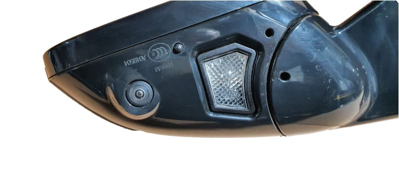 Jaguar XE Door Mirror LH 2015>on Left Hand Drive Blind Spot Camera Grey Norfolk Prestige Car Parts UK Ltd