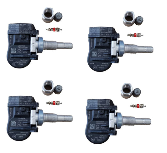 Ensemble de 4 valves de pression des pneus Land Rover, capteur de surveillance TG1C FW931A159AB