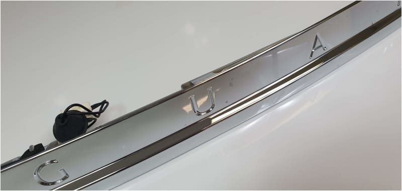 Jaguar XK Boot Finisher Chrome C2P10786 6W8313550 Norfolk Prestige Car Parts UK Ltd