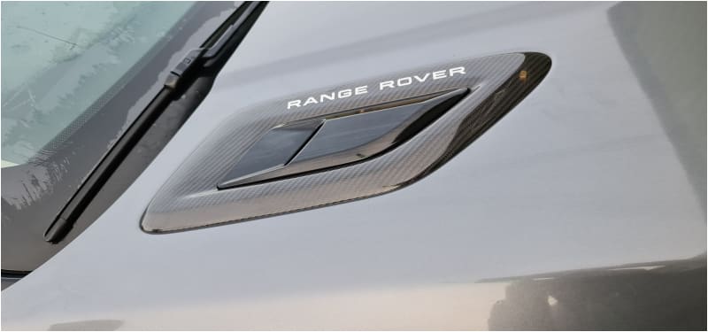 Range Rover Sport Carbon Fibre Kit Vents Tailgate LR128556 LR128557 LR128561 LR128562 LR098814 Range Rover